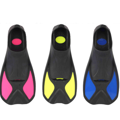 Wholesale New Design Full Foot Swimming Fins Short Snorkeling Diving Flippers Swimming Training Fins