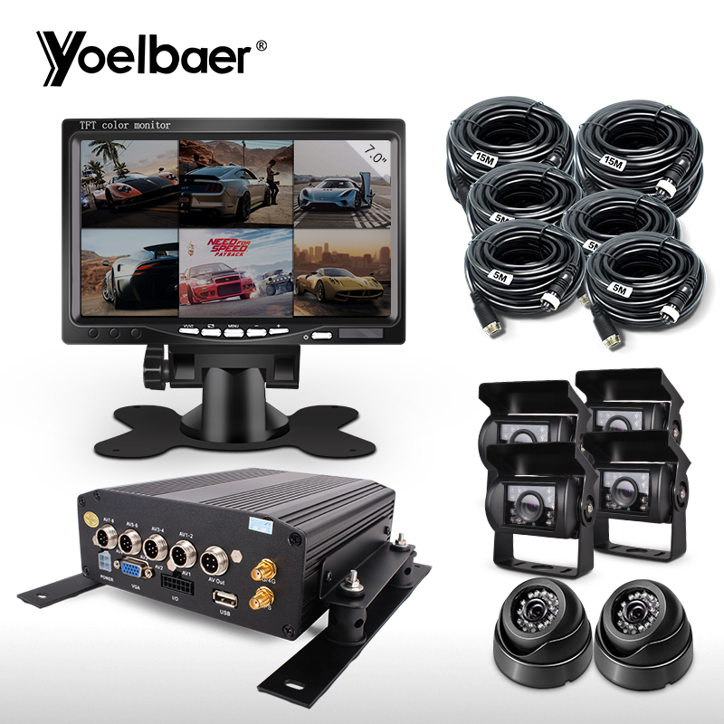 8CH HDD MDVR H.264 Автобус DVR 720P 1080P GPS автомобиль Жесткий диск MDVR 3G 4G
