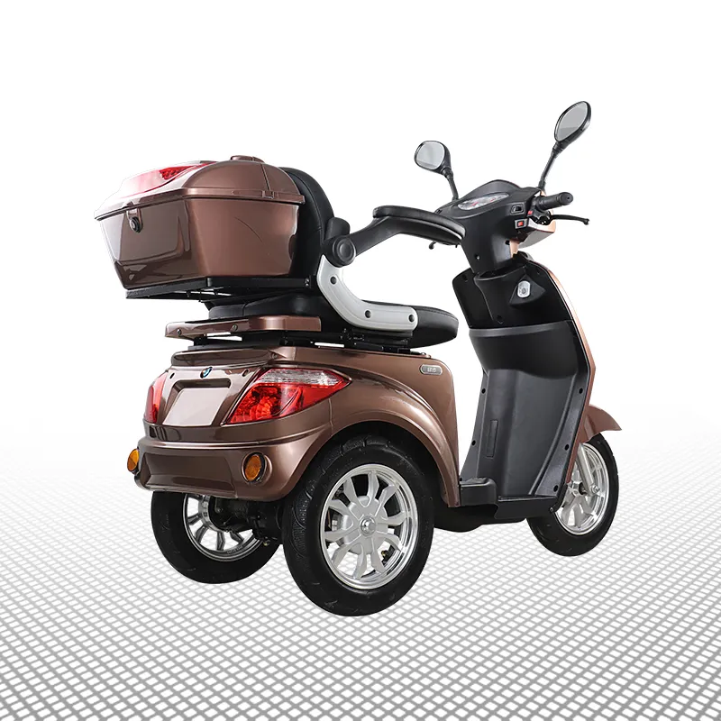 T408 500W EEC 3 Wheel Handicapped Scooter Electric Scooter with 10 Inch Tire