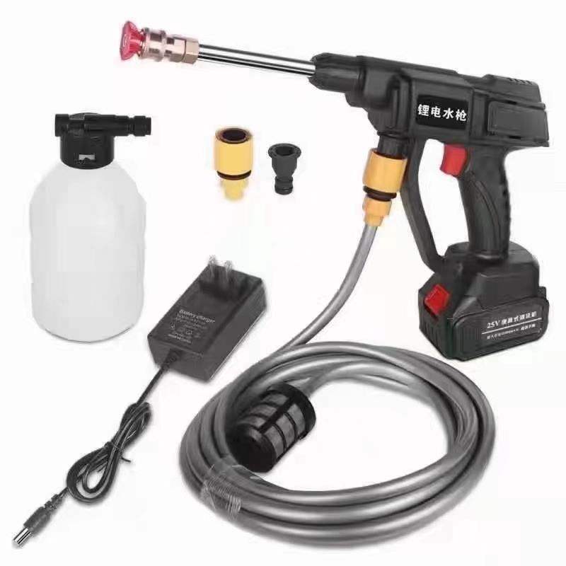Long handle Portable Electric High Pressure Car Washer Cleaning Tools