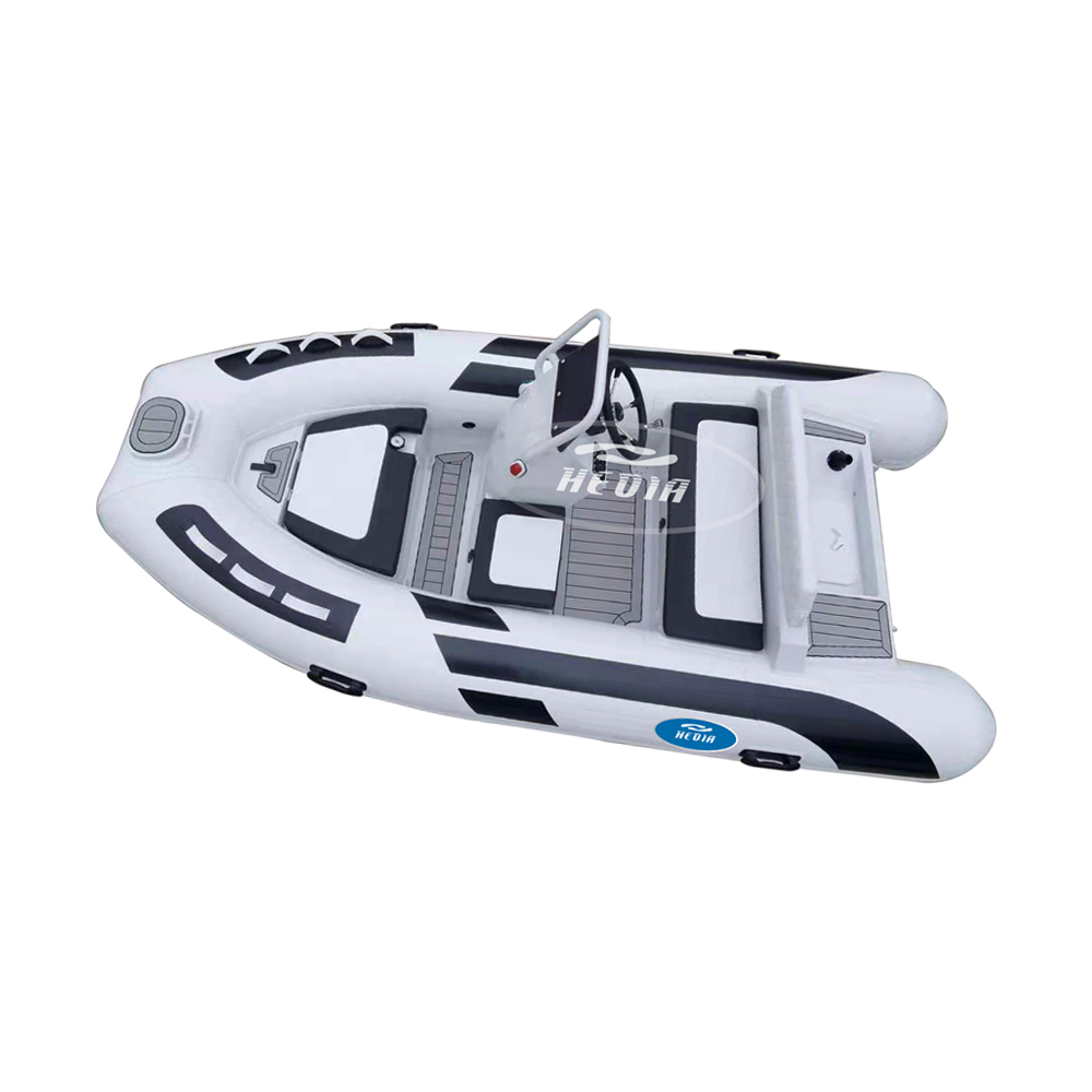 CE approval 13ft aluminum rigid boat rib hypalon inflatable boat rib tender 12ft aluminum