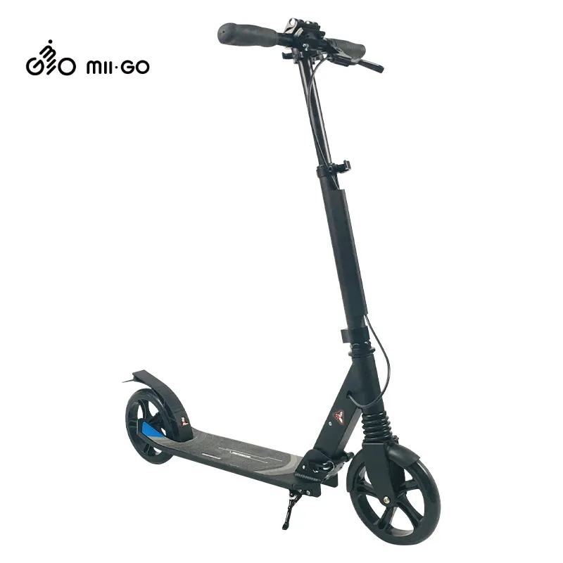 2021 Hot Selling Adult Teens Big PU Wheel Foldable 100KGS Kick Motorcycles Scooter For Sale