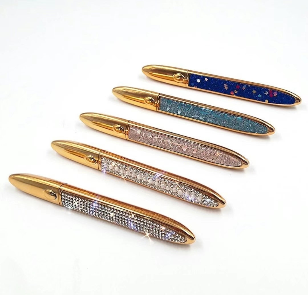 2024 New Fashion Private Label Magic Lash Glue Liquid Pen Eyeliner Waterproof Rose Gold Self-Adhesive Eyelash Adhesive Pencil