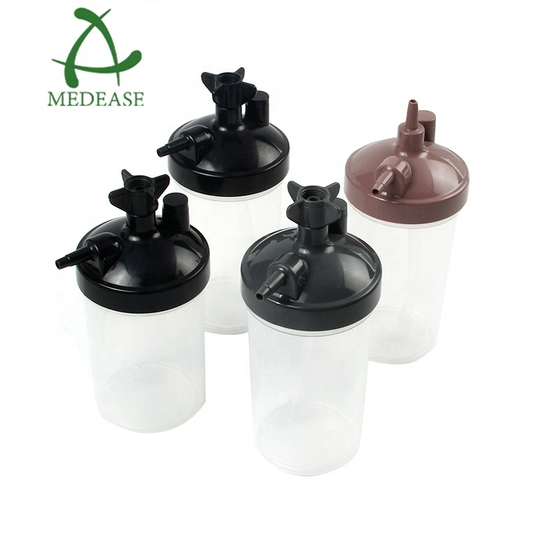 physical therapy equipments supplier humidifier cup Medical Oxygen Regulator Flow meter bottle