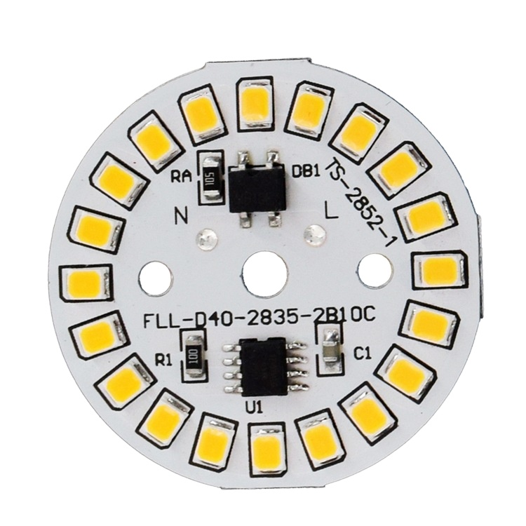 Заводская цена, Алюминиевая СВЕТОДИОДНАЯ Лампа, печатная плата SMD 2835 9 Вт DOB 9 Вт, светодиодная печатная плата