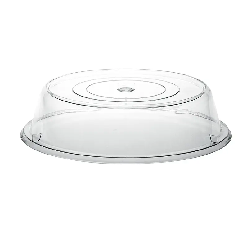 8/9/10/11/12/14 inch Dish Cover Canteen Restaurant Plate Dinner Cover Clear Hard Plastic Lid
