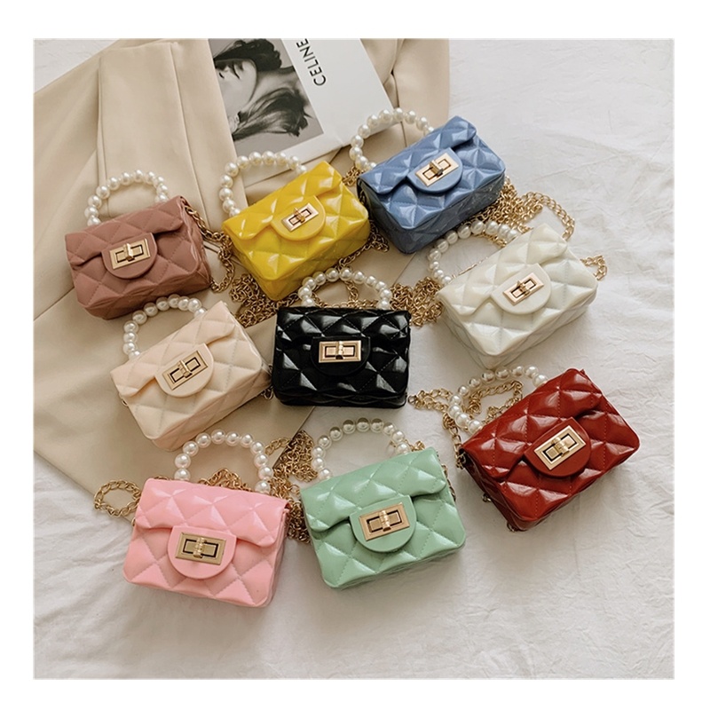 Latest Stylish Design Korean Girls Mini Coin Purse Children Single Shoulder Bag Kids Crossbody Handbag