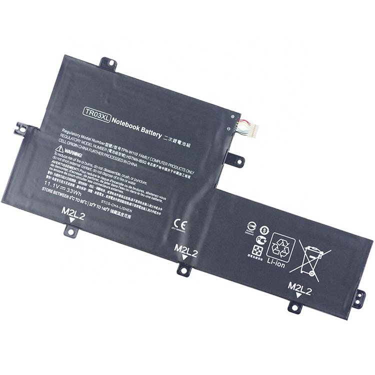 Литий-ионный аккумулятор TR03XL для HP Spectre 13 series HSTNN-IB5G 723922-2B1 11,1-001, 3 ячейки, 3000 В, 723997 мАч