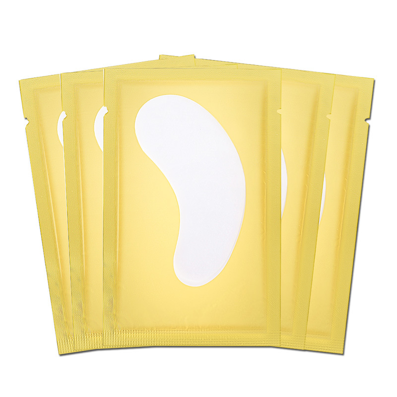 new arrival Private label hydrogel gold lint free makeup remover eyelash extensions gel patch collagen under eye pads