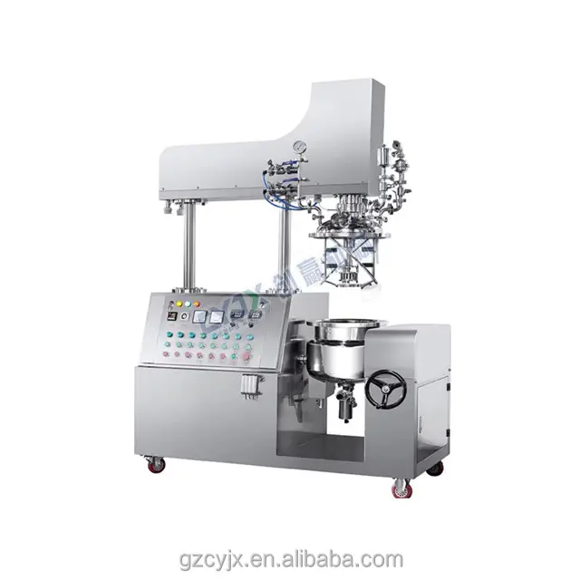 CYJX Toothpaste making production equipment Vacuum emulsifying high shear mixer homogenizer machine for cosmetic cream paste