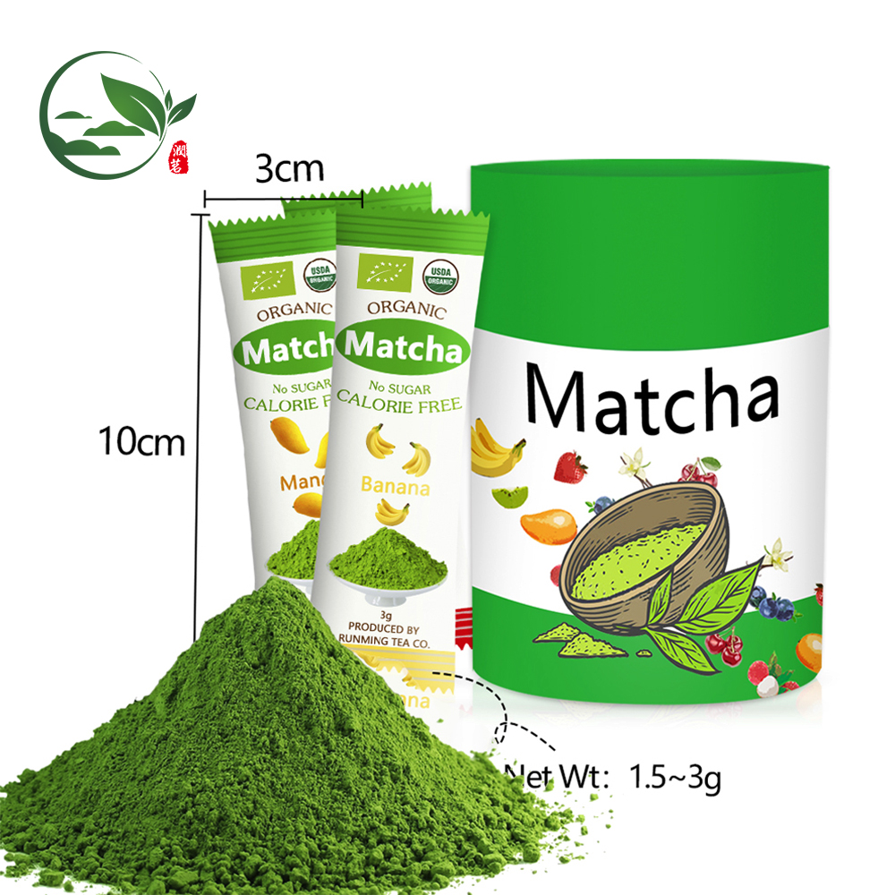 Бесплатный образец японский Халяль сертификат Fda одобренный Orgaic Matcha зеленый чай порошок