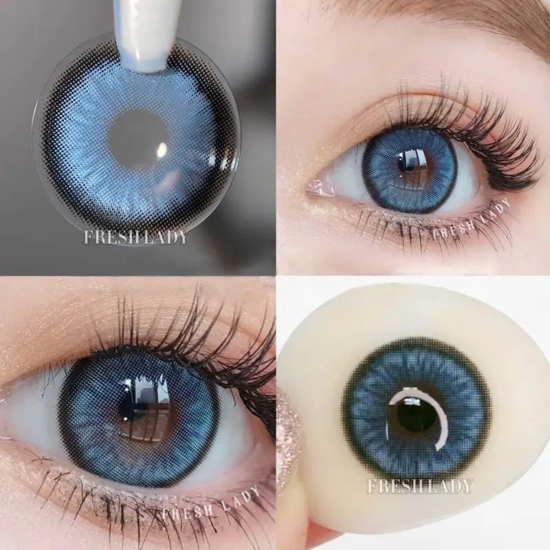 Liangguo Fresh Lady Dawn Series Lentes De Contacto De Colores Wholesale Colour Cosmetic Contact Lenses