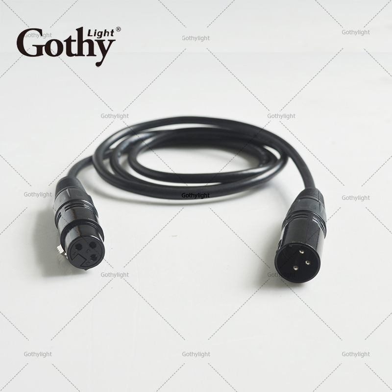dmx Control stage light cable wires 3 pin With XLR 10' Dmx Cable 3m