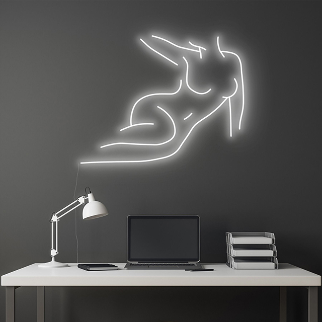 Decorative Soft Light Custom Neon Signs Dropshipping Body ItS A Vibe Neon Sign