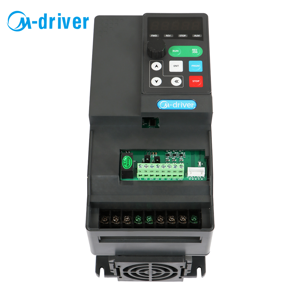 Single phase 220V vfd drives 3hp 5hp ac variable frequency inverter 2.2kw 4kw