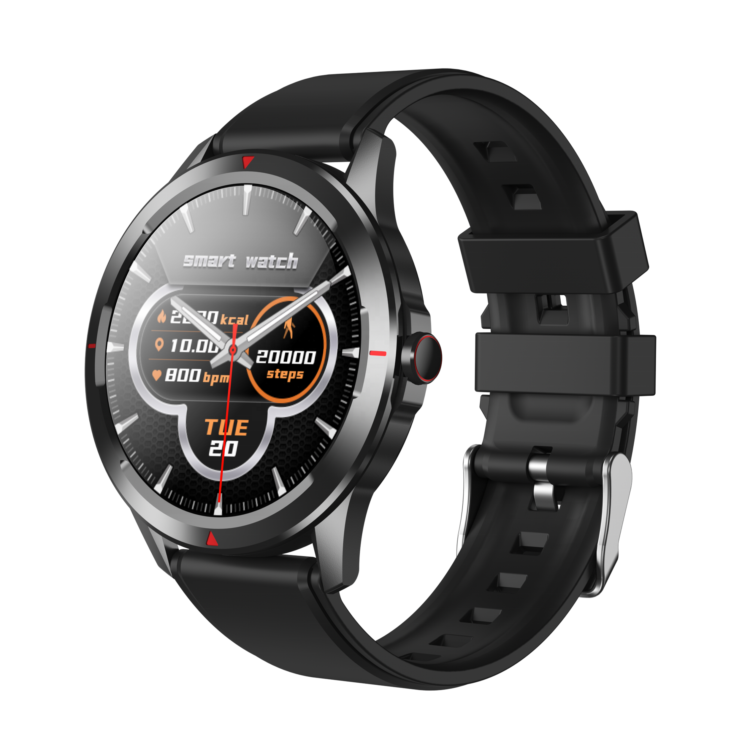 2021 Oem Customized Factory Directly Q29 1.32 HD 360*360 Heart Rate Ppg Blood Oxygen Health Care Weather Music Smart Watch