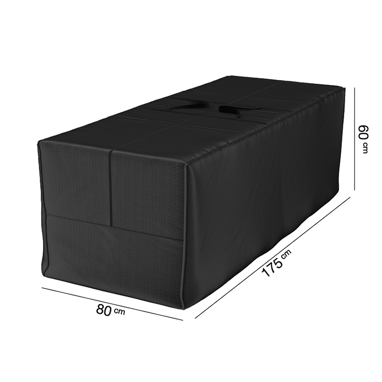 Chinese Supplier Anti-Uv Rainproof Dustproof Large Hermetic Zipper Outdoor Cushion Storage Bag With Handles