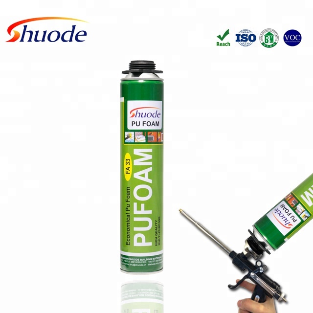 General Purpose 750ml Pu Foam Spray With Gun Type