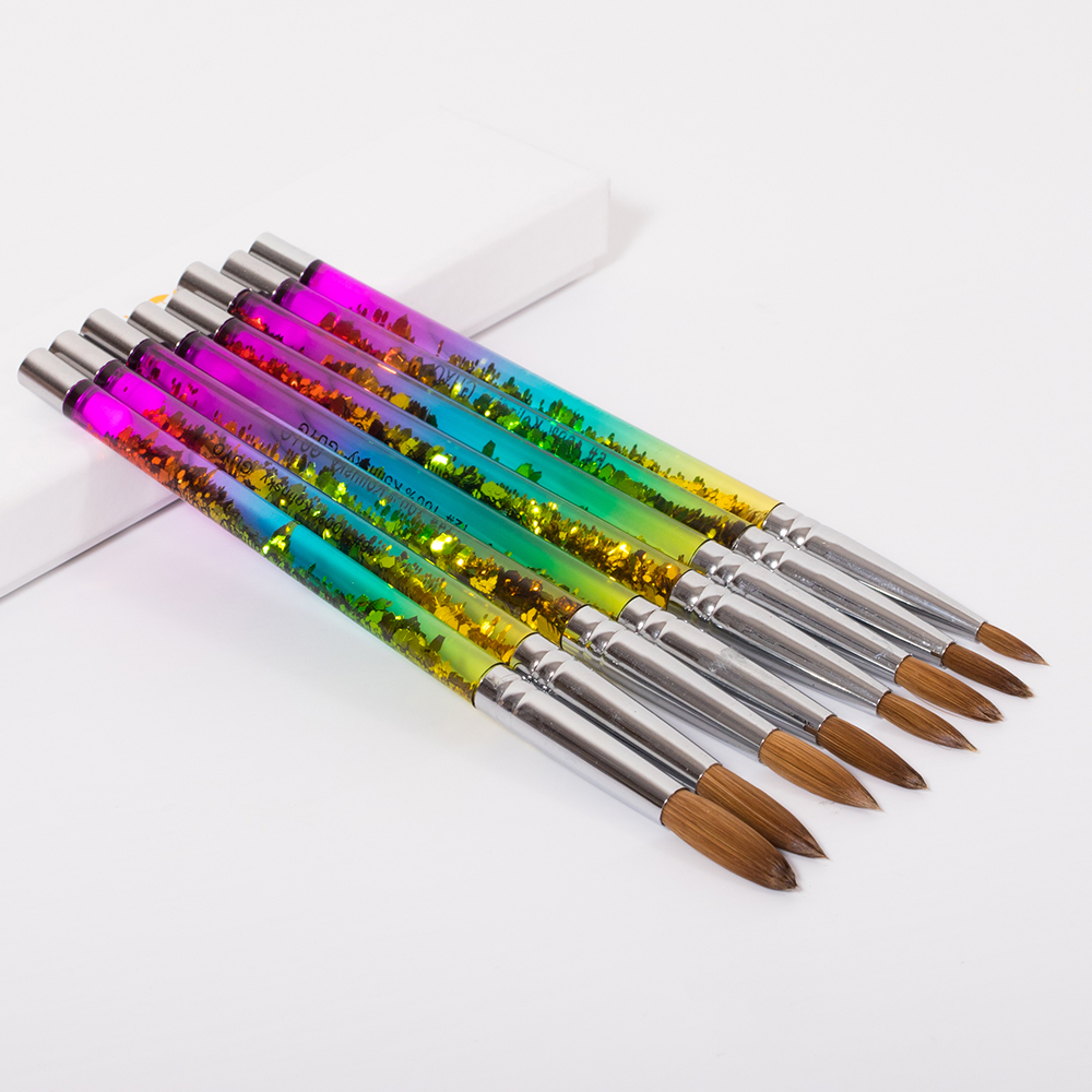 Professional 100% Kolinsky Acrylic Nail Tools Nail Art Brush