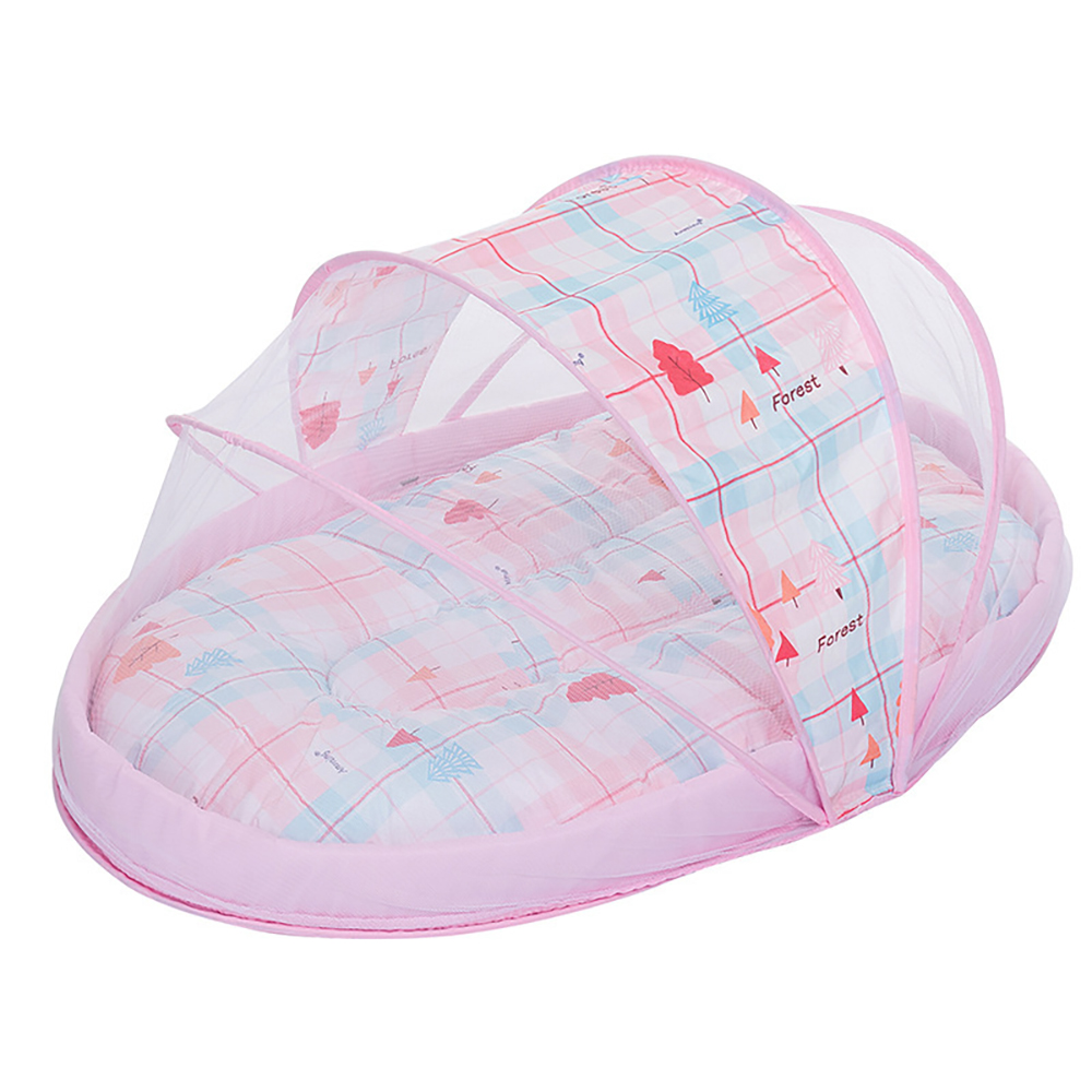 Cheap Price Newborn Cotton Portable Sleeping Bed Baby Foldable Anti-Pressure Bionic Snuggle Nested Nest With Mosquito Net
