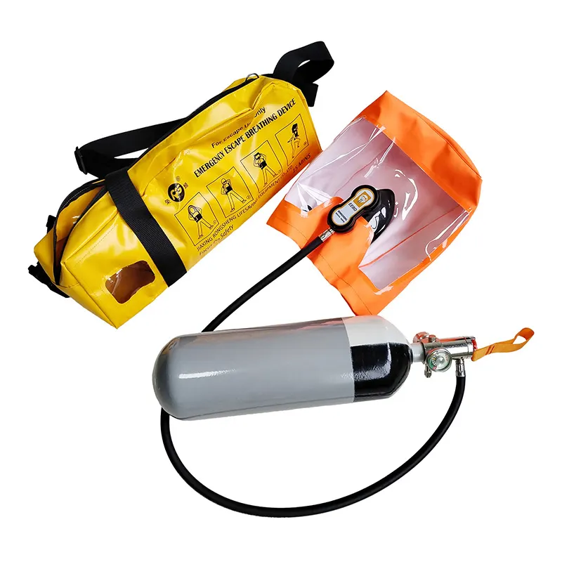 Portable SOLAS approval alloy steel  emergency escape breathing device EEBD  THRS-15