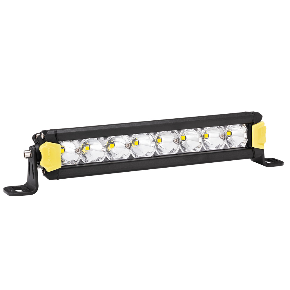 LIGHTFOX 40W Offroad 4x4 Car Truck Curved 8 inch Single Row LED Light Bar