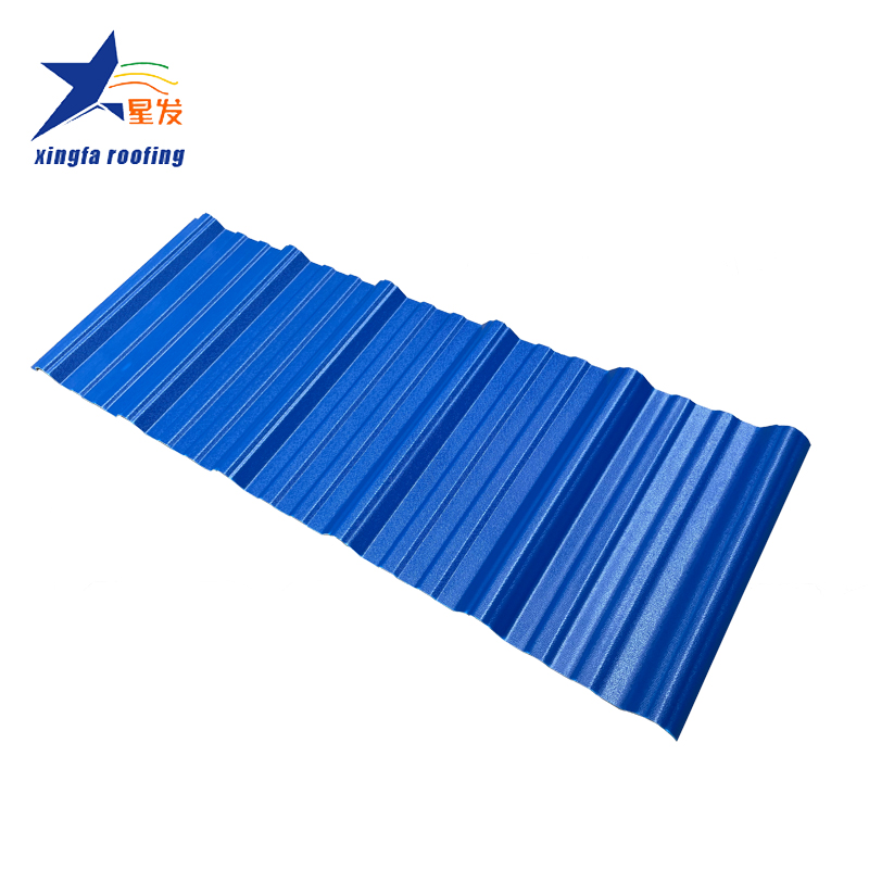ASA PVC Plastic Tiles Roof Sheet Supplier Anti-corrosion Performance UPVC Plastic Roofing Sheets