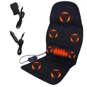Shiatsu Massage Cushion With Heat Full Back Kneading Car Seat Massage Cushion Massage Chair Cushion With Height Adjustm