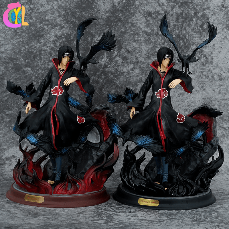 Лидер продаж, японские аниме фигурки Нарут Шиппуден, Uchiha Itachi вороны, ПВХ фигурки, модель игрушки