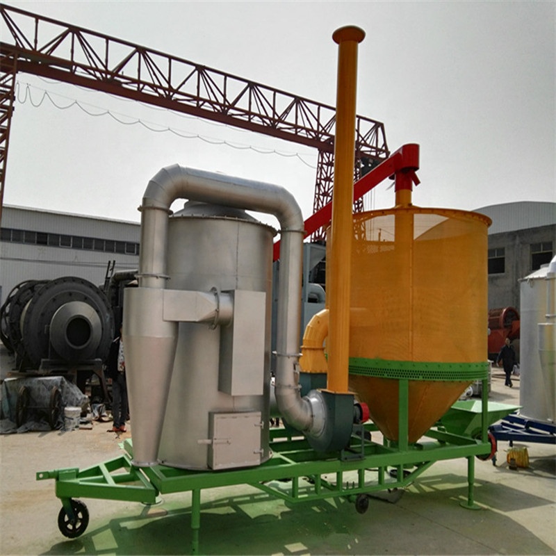 20 t/day Heavy Duty Mobile rice grain dryer drying machine