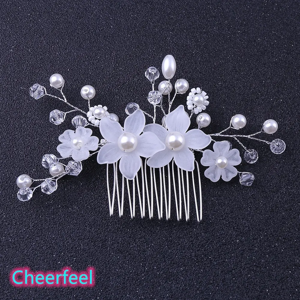 Cheerfeel BP-332 Handmade elegant wedding hair accessories bridal flower hair clip