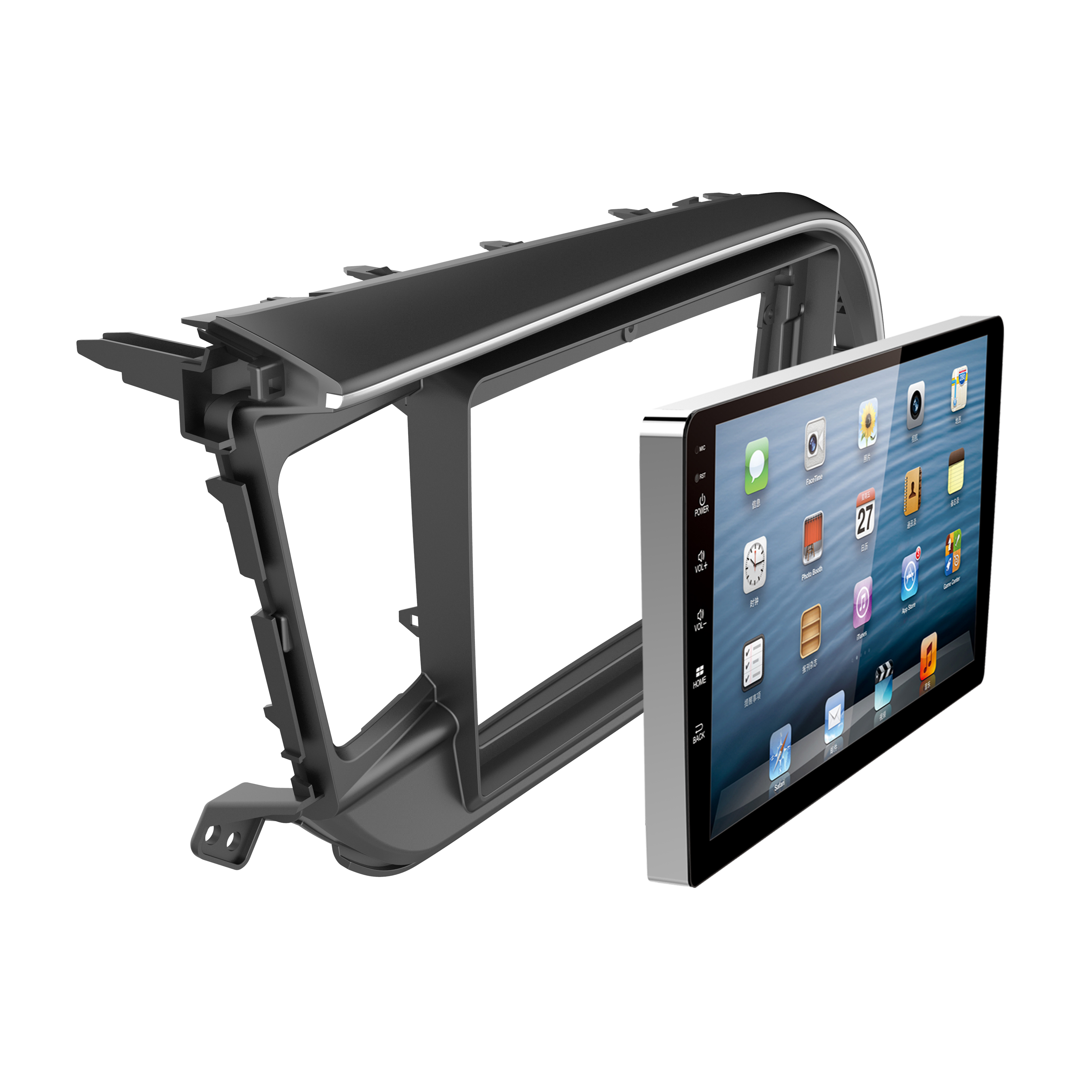 9" screen Android car video player with GPS WIFI Bluetooth Microphone suitable for Hyundai 19 EV Elantra