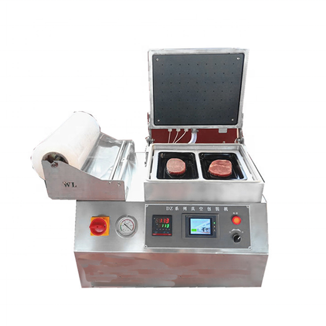 industrial plastic packaging machine cooked food vacuum packing machine
