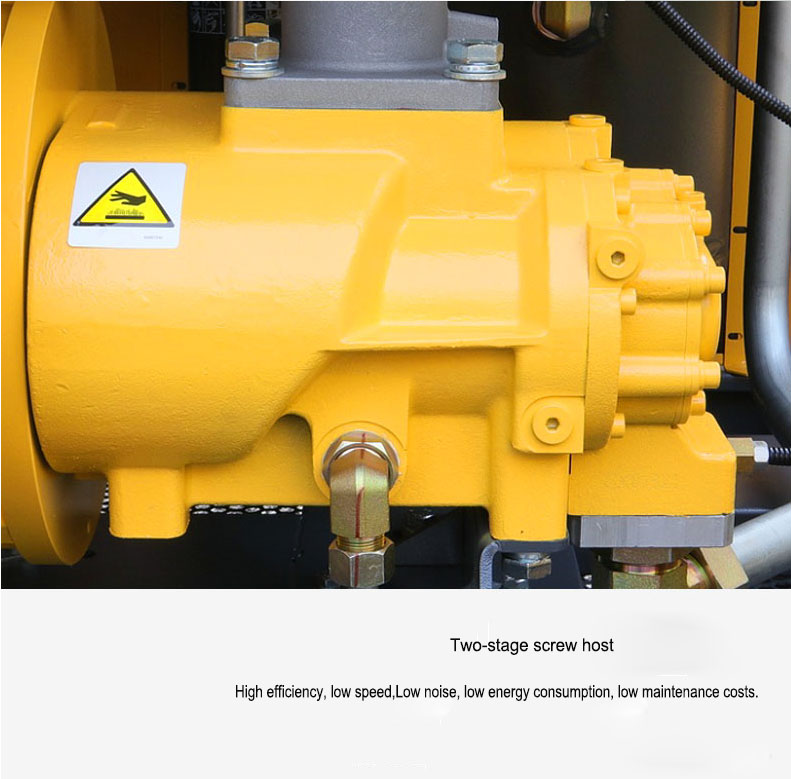 Environmental and Energy-efficient Intelligent PM VSD Screw Air Compressor