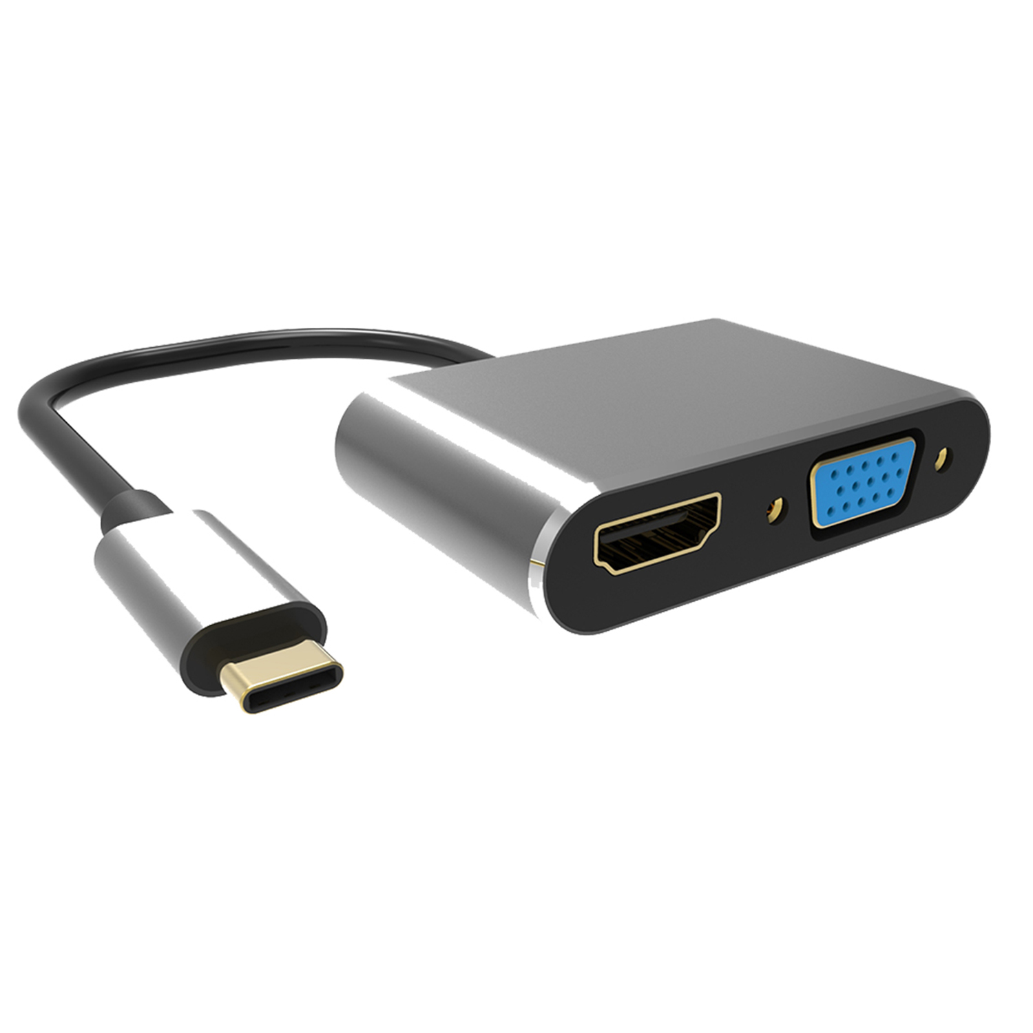 Высококачественный адаптер Behpex с USB C на HDMI VGA