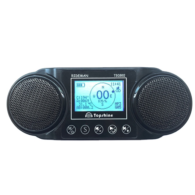 GPS музыкальный Велосипедный компьютер с WiFi Hotspot Stereo Speaker