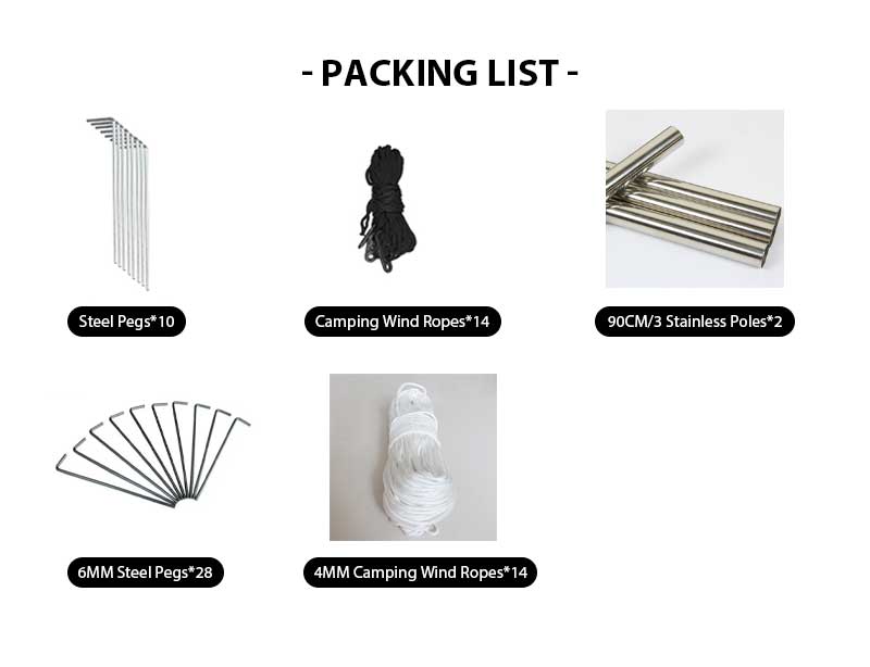  TT0263 Competitive Price Camping Tent Lightweight Cube Tent Camping  Lichtgewicht Tipi Tent