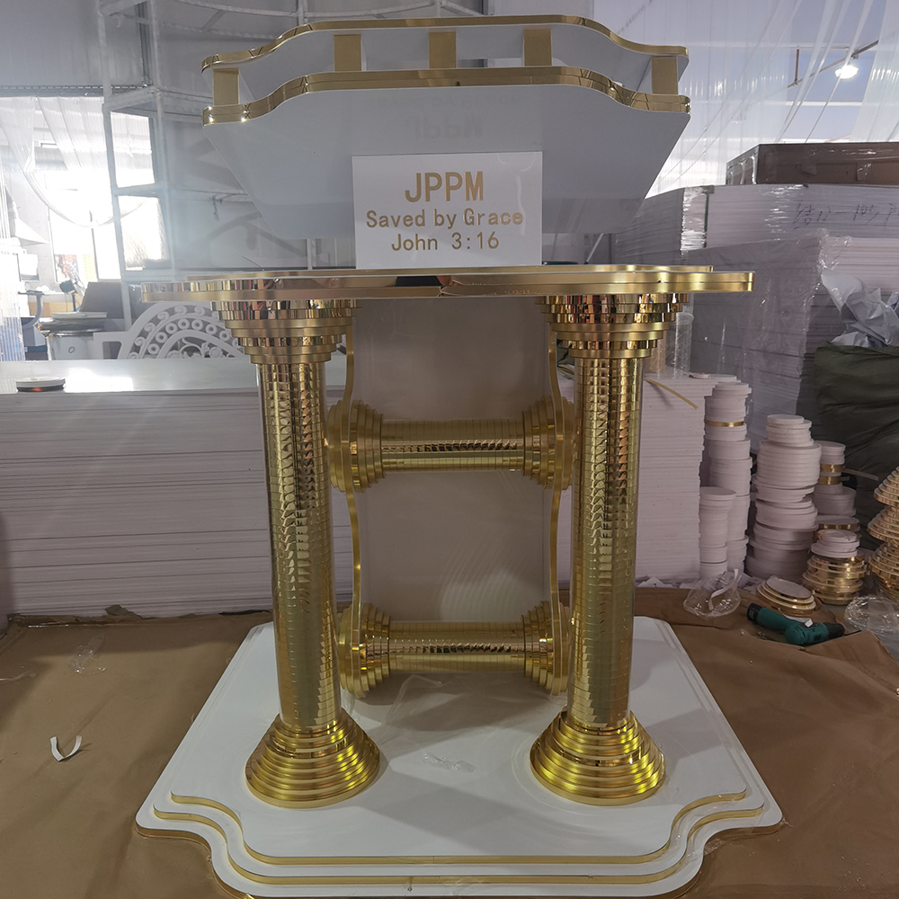Роскошная Изысканная акриловая Трибуна из оргстекла, мебель для конференций, школы, церковной кафедры для украшения свадьбы