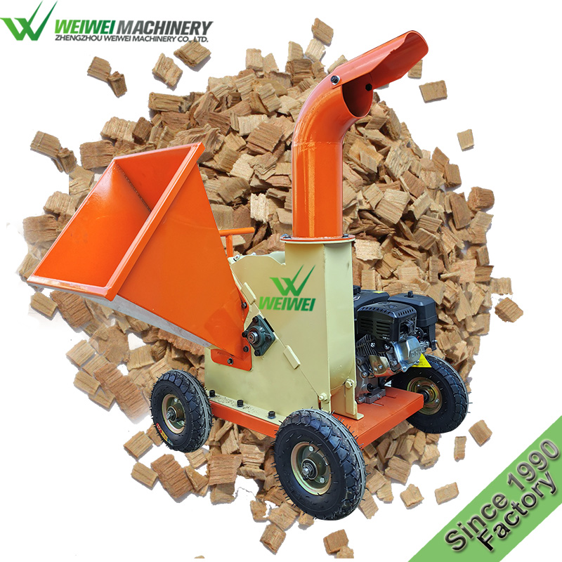 Weiwei capacity 1t wood chippers forest log shredder