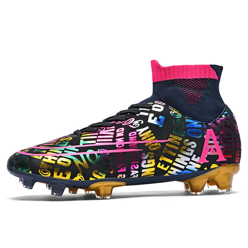 2021 Men Soccer Shoes Adult Kids TF/FG Football Boots Cleats Grass Training Sport Footwear Sneakers soccer boots shoes football