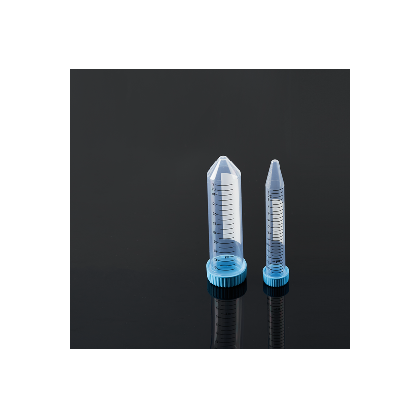 15ml 50ml Medical Plastic Conical Centrifuge Tube RCF 12000 With Flat lid
