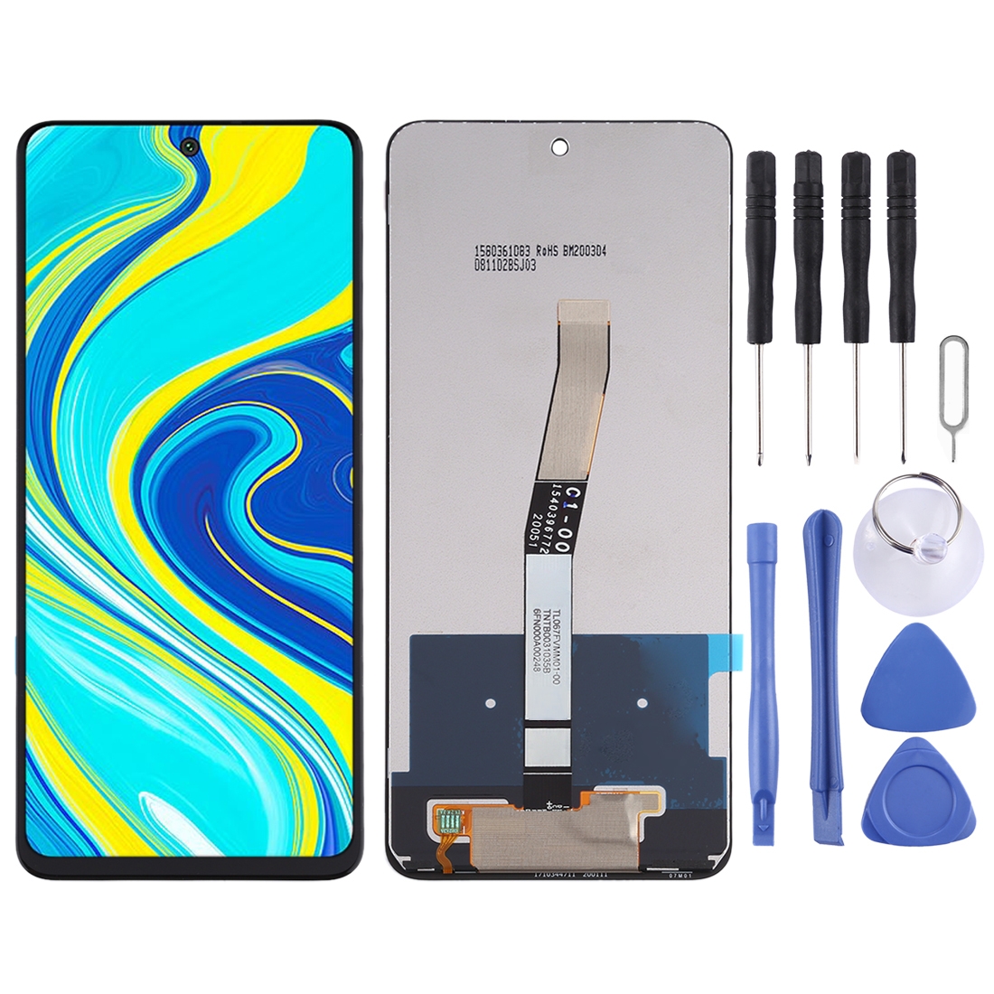 Высококачественный ЖК-дисплей для мобильного телефона Xiaomi Redmi Note 9S ЖК-экран для Redmi Note 9 Pro LCD