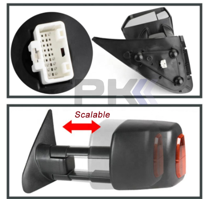Для Toyota Tundra 2007-2017 TO1320243 PK10701 с подогревом сигнала поворота габаритный фонарь грузовик буксировочное зеркало