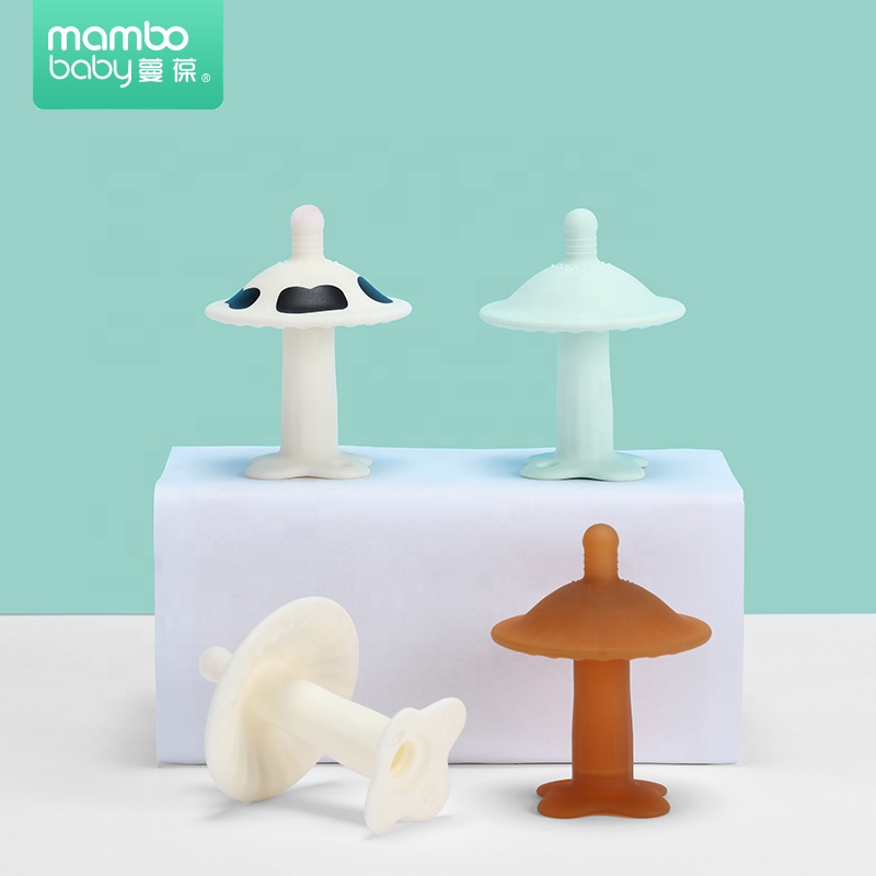 Mambobaby силиконовый Прорезыватель и соска детская имитация грудного молока дизайн для кормления грудью пищевой жидкий силиконовый детский Прорезыватель