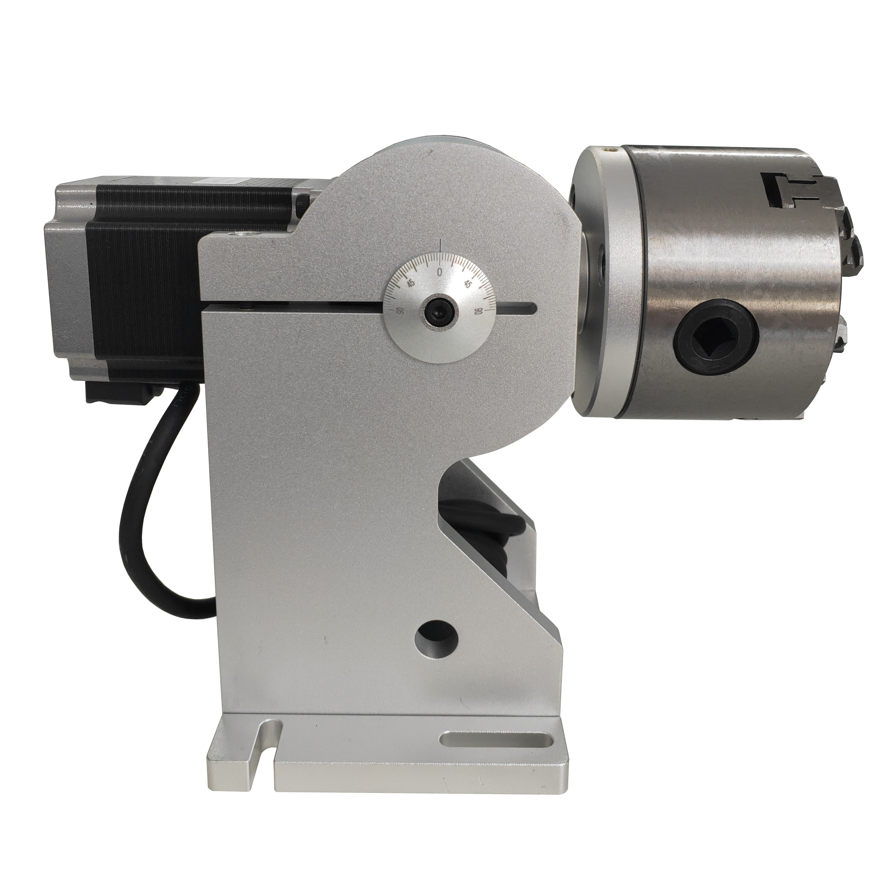 Laser equipment parts spare parts of laser marking machine newest JPT fiber laser source Rotary chuck Rotary Device