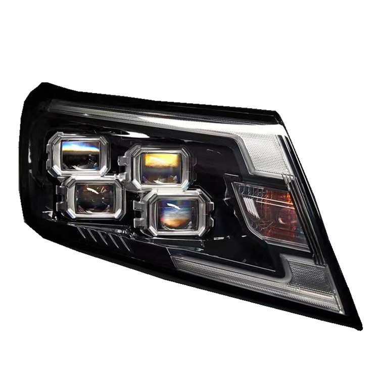 HW 4x4 Offroad Car Quad LED Headlights for NAVARA NP300