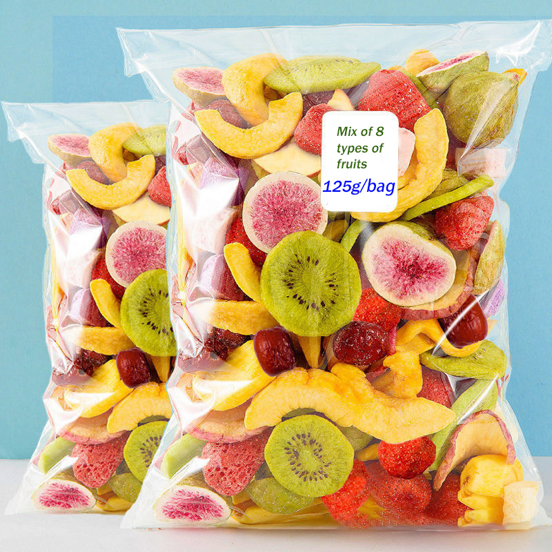Healthy Snacks 125g Mixed Set Of 8 Types Of Dried Fruits And Vegetables Dry Fruits Fruit Vegetable Snacks
