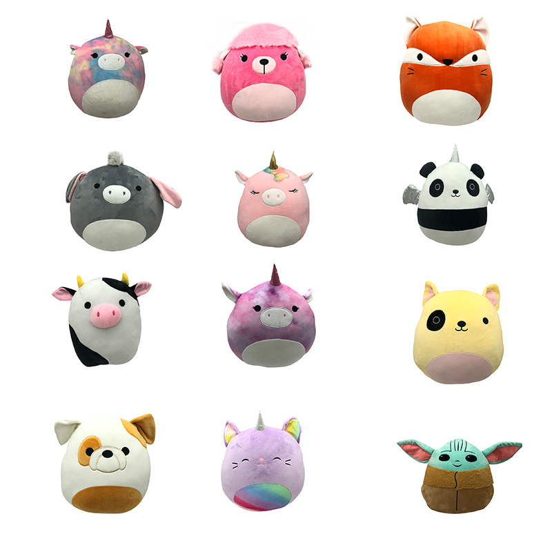 20cm Squishmallow sells Yoda unicorn cartoon and anime figures on Amazon