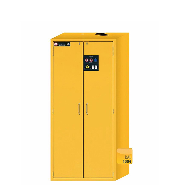 Corrosion resistant safety cabinet storage cabinet