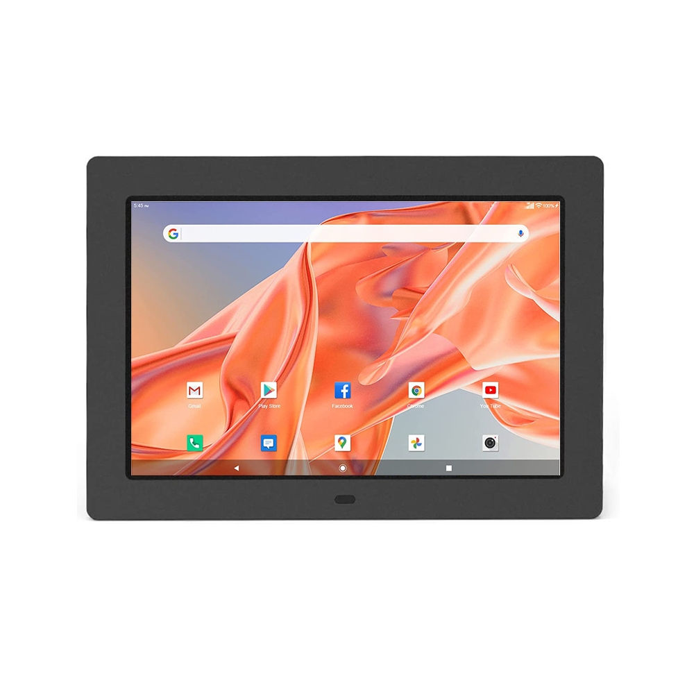 Настенный IPS smart Cloud LCD дисплей 10 дюймов WiFi цифровая фоторамка с POE android os